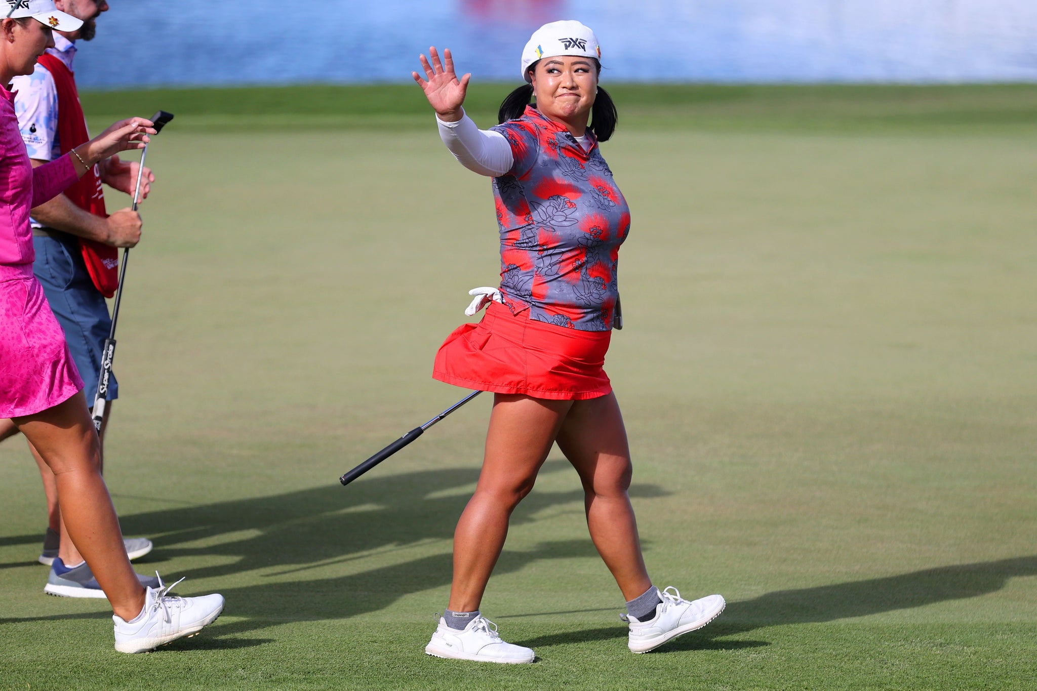 Christina Kim in "Lava Lehua" OGA Polo