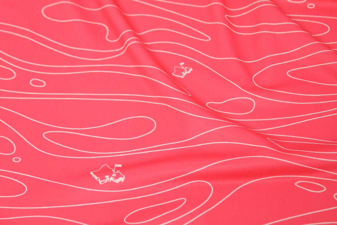 "Liquid Guava" - OGA Women's Polo - Pink Guava