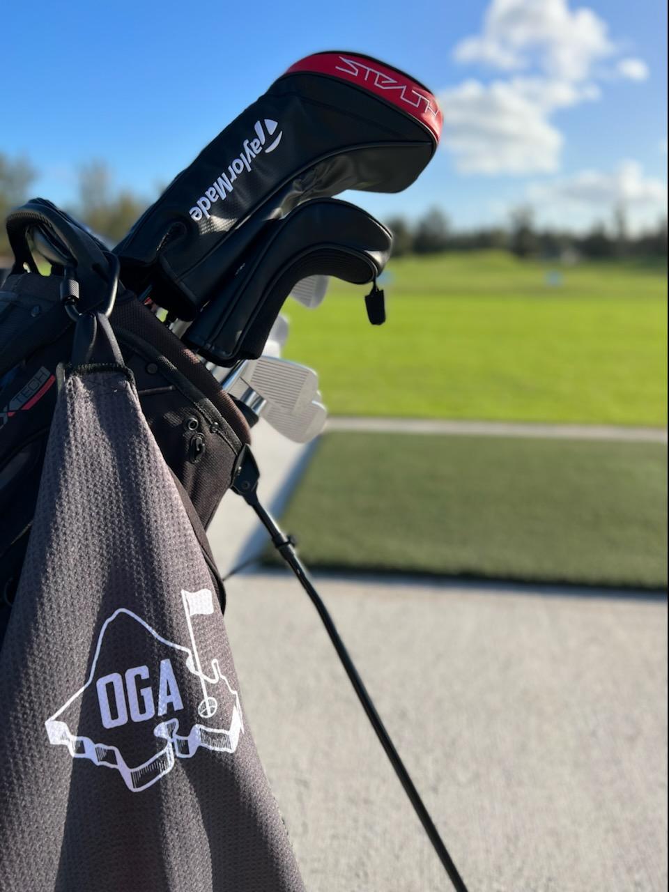 OGA TOUR GOLF TOWEL