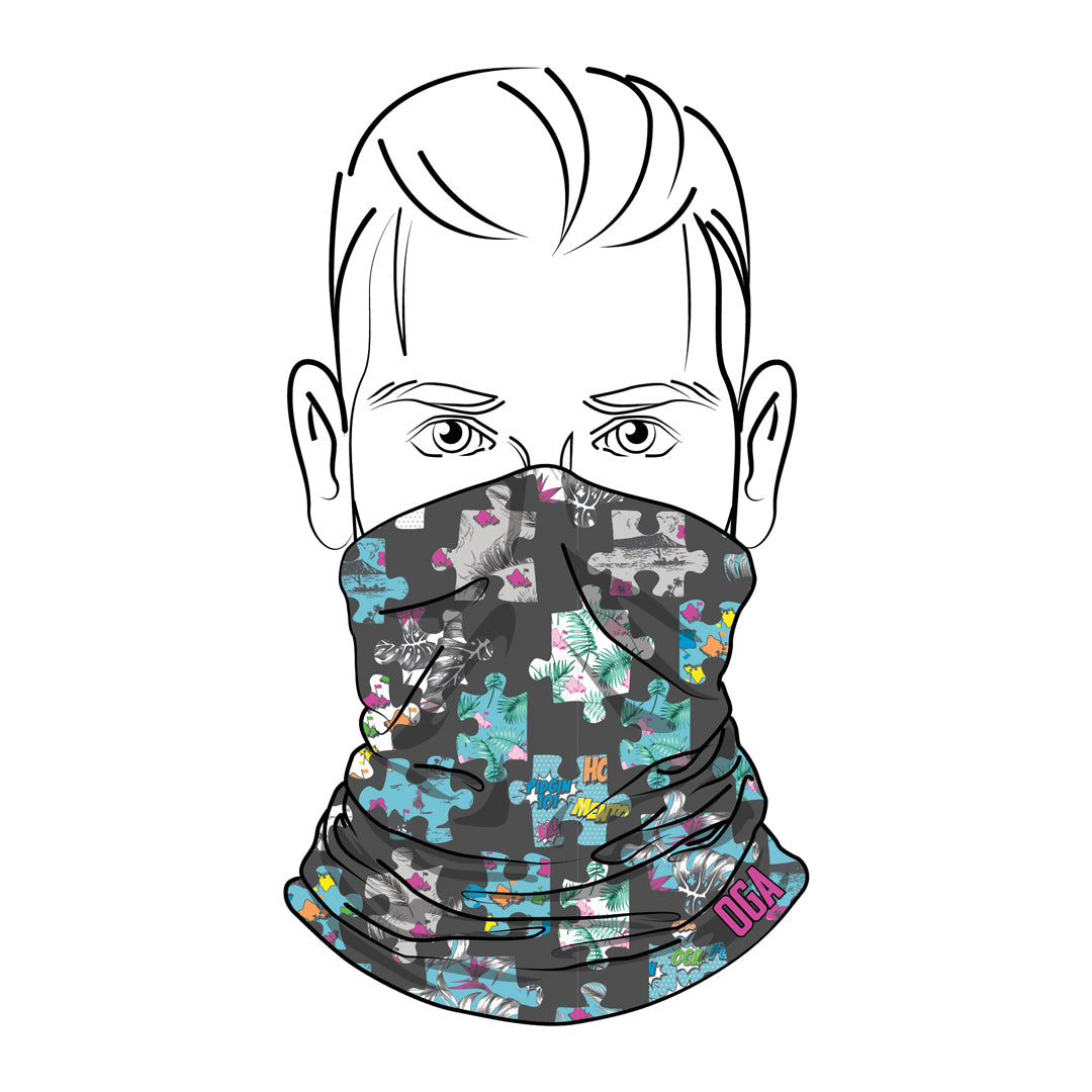 OGA PUZZLED MASK