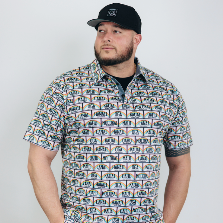 Big Koa: The Voice of Island 98.5 and a Proud Oahu Golf Apparel Ambassador