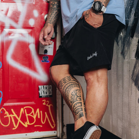 "Range Short" - OGA Active Shorts - Black Lava (Copy)