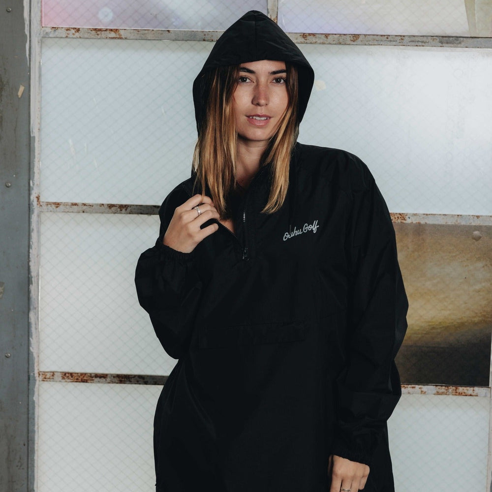"Tradewind Breaker" - OGA Windbreaker - Black Lava