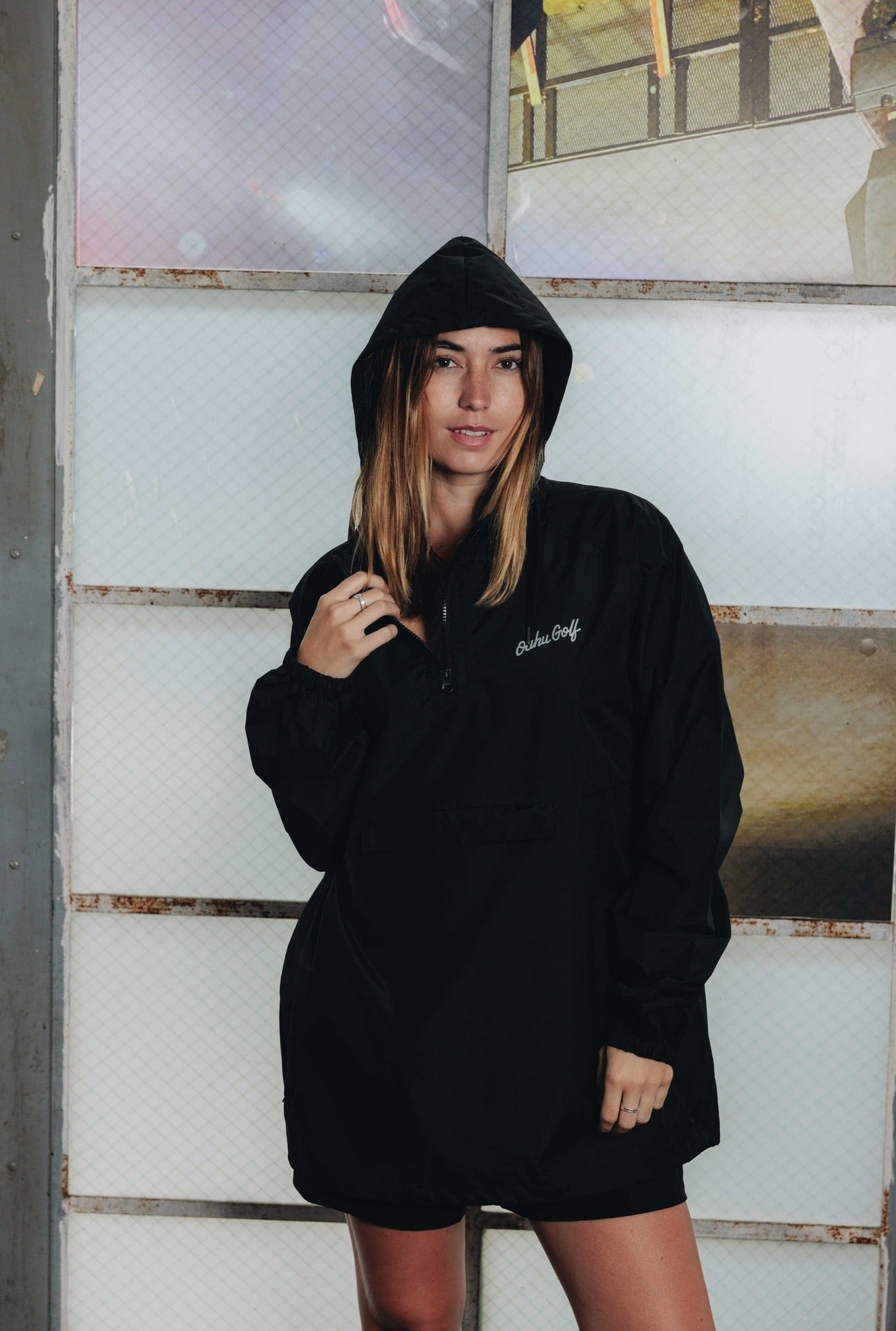 "Tradewind Breaker" - OGA Windbreaker - Black Lava