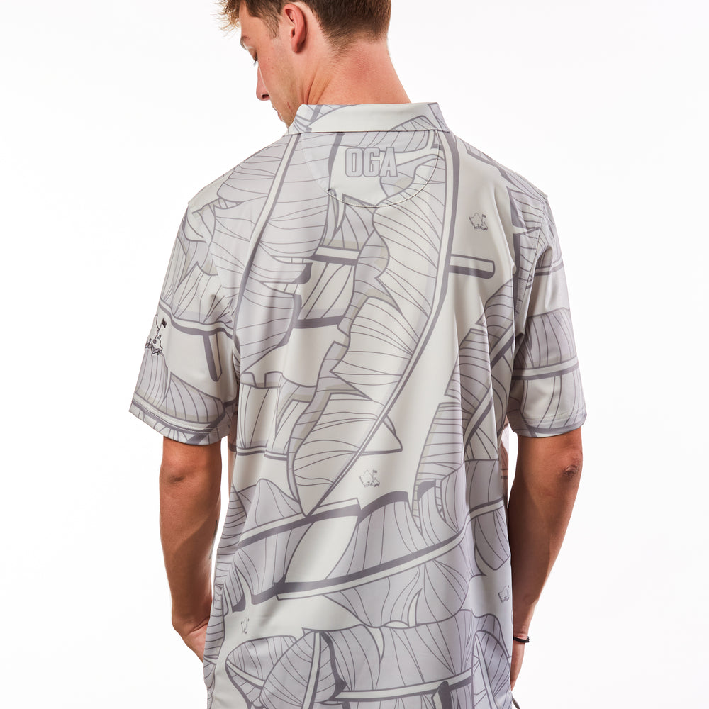 
                      
                        "Banana Patch" Light Khaki - OGA Men's Polo - Tonal Khaki
                      
                    