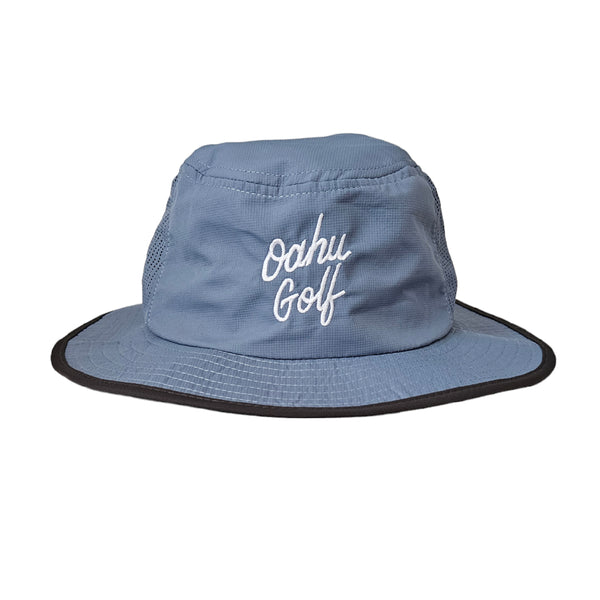 "OG Script Boonie" - Light Blue - Boonie Sun Hat