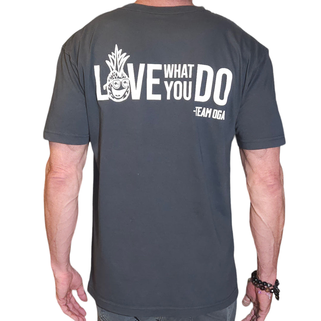"Do What You Love" - OGA Unisex Graphic Tee - Obsidian Black
