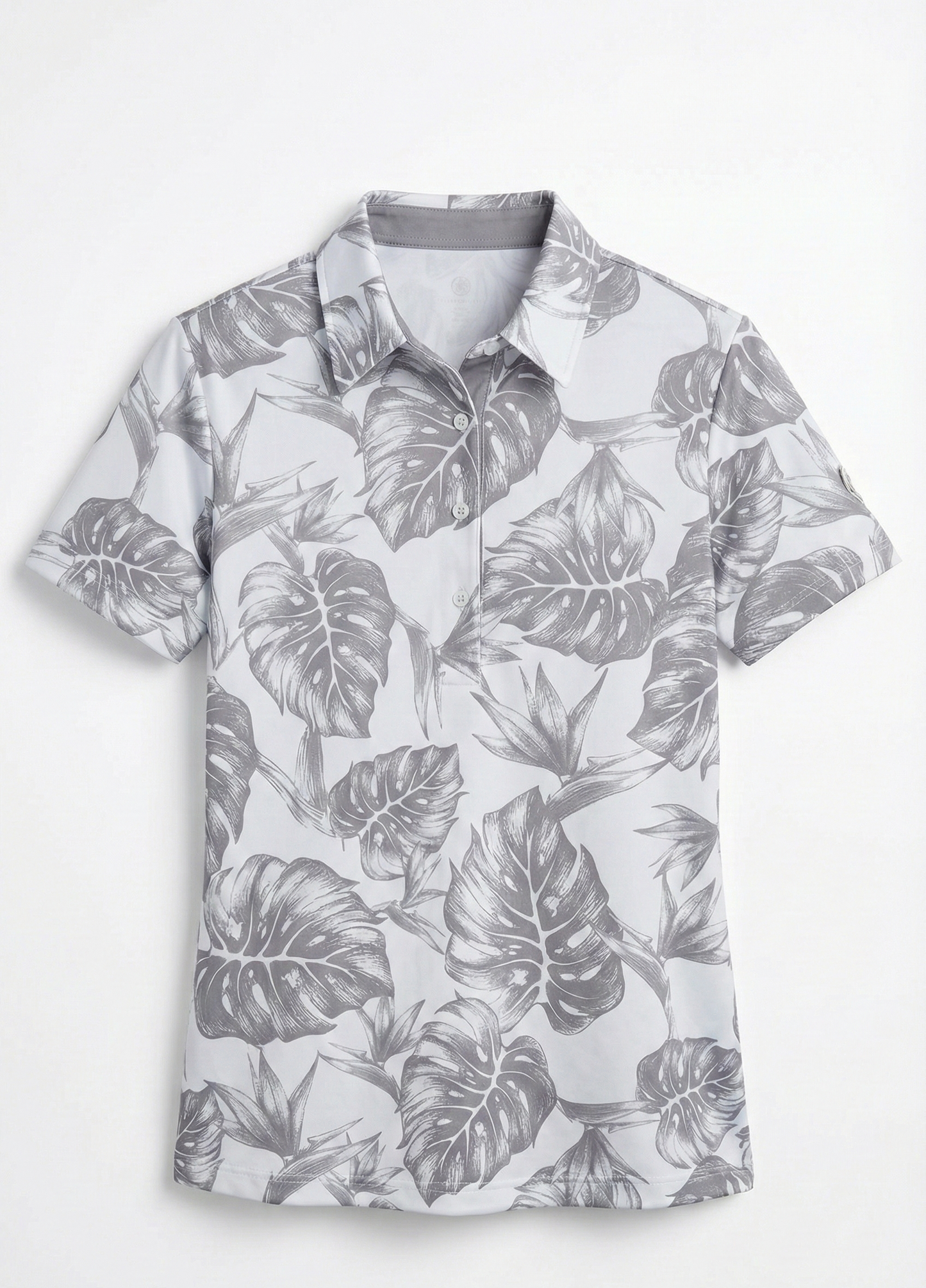"Jungle" Haupia Shade - OGA Women's Polo - Haupia / Gray