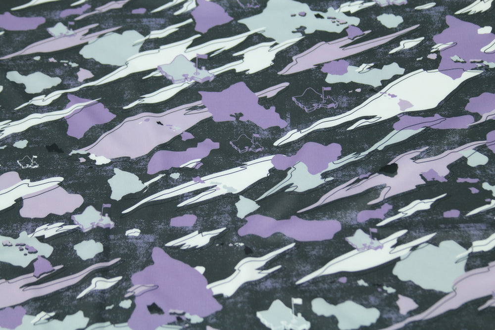 
                      
                        "Island Flow" Ube Graphite Camo - OGA Men's Polo - Gray / Ube Purple
                      
                    