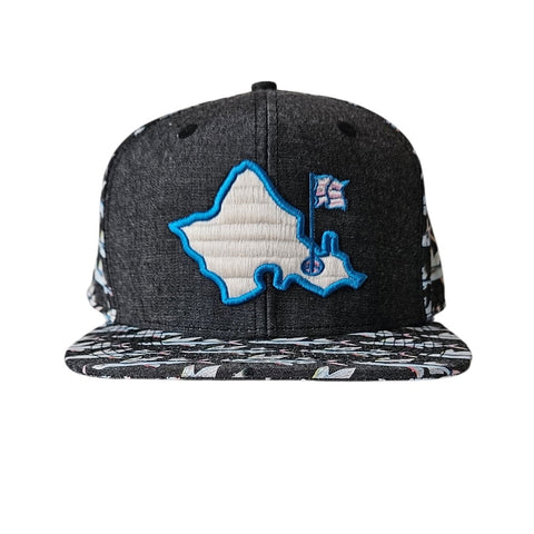 "Malolo Island" - 6 Panel Snapback - Multicolored