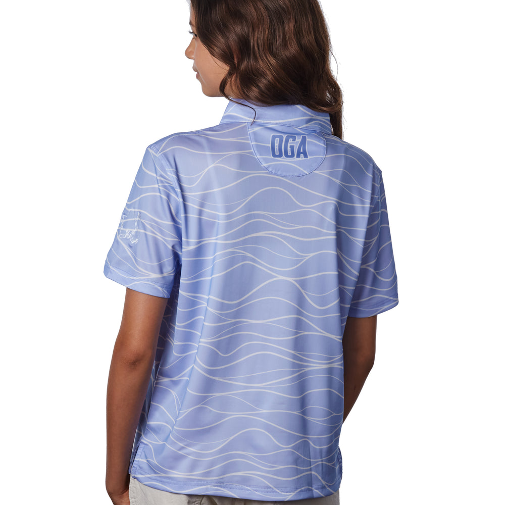 
                      
                        "WAVY" Lite Ube Dunes - OGA Youth Polo - Lite Ube / White
                      
                    