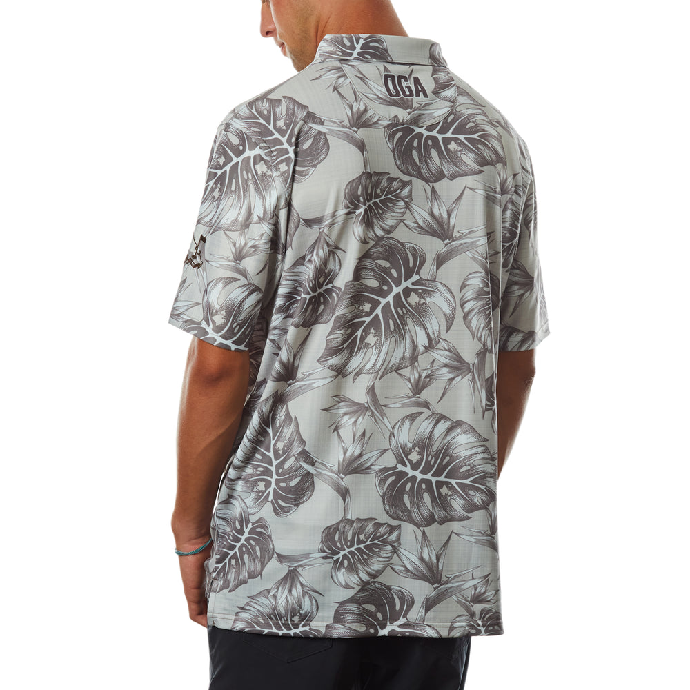 "Jungle" Sand - OGA Men's Polo - Sand Beige / Taupe