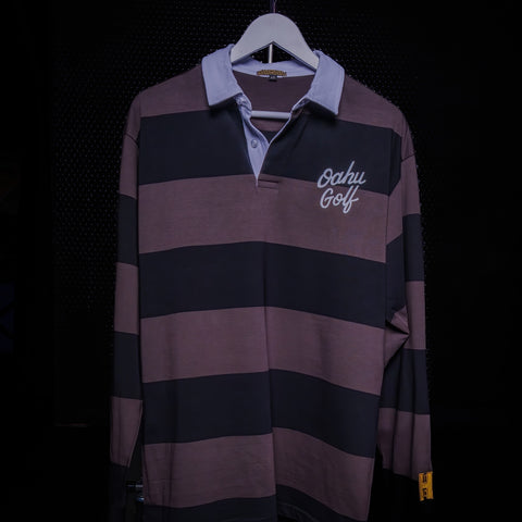 TH OGA BW Slice Rugby Striped Black/Charc