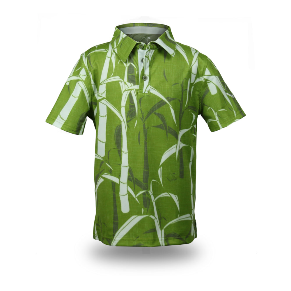 
                      
                        "Sugarcane" Green Fields - OGA Youth Polo - Green
                      
                    