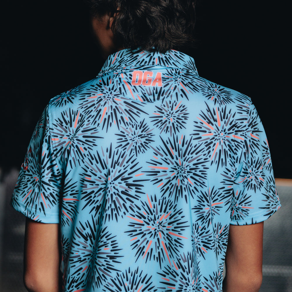 
                      
                        "Wana" Ocean Coral - OGA Youth Polo - Ocean Blue / Coral Pop
                      
                    