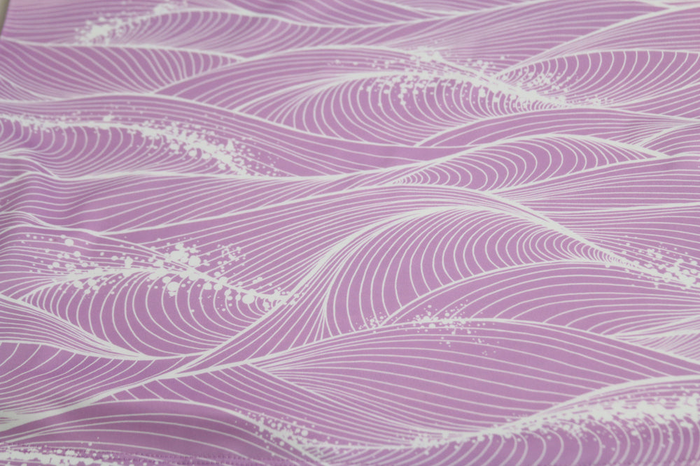 
                      
                        "Fluid" Lavender White - OGA Women's Long Sleeve Polo - Lavender / White
                      
                    