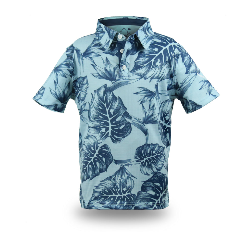 
                      
                        "Jungle Tonal Ink" - OGA Youth Polo - Ink Blue
                      
                    