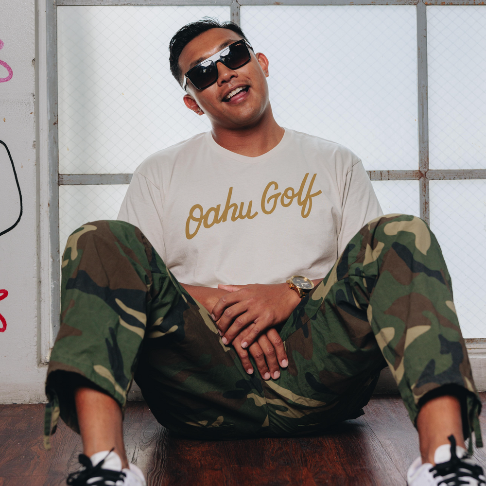 "OG Script" - OGA Unisex Graphic Tee - Bone