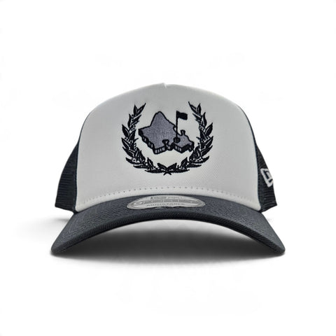NewEra 9FORTY A-FRAME CREST GRAY