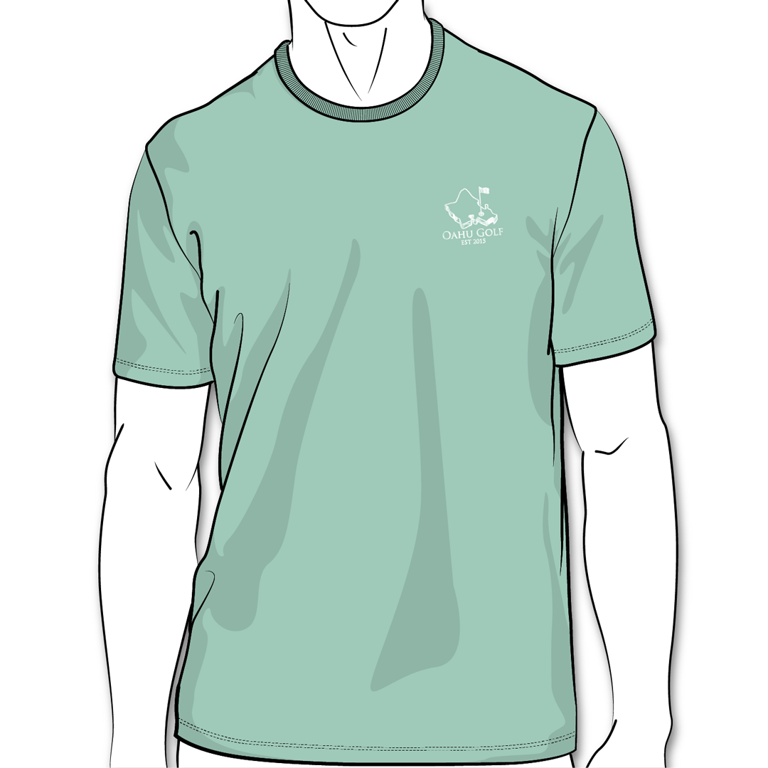 "OGA Badge" UNISEX Graphic Tee - Seafoam