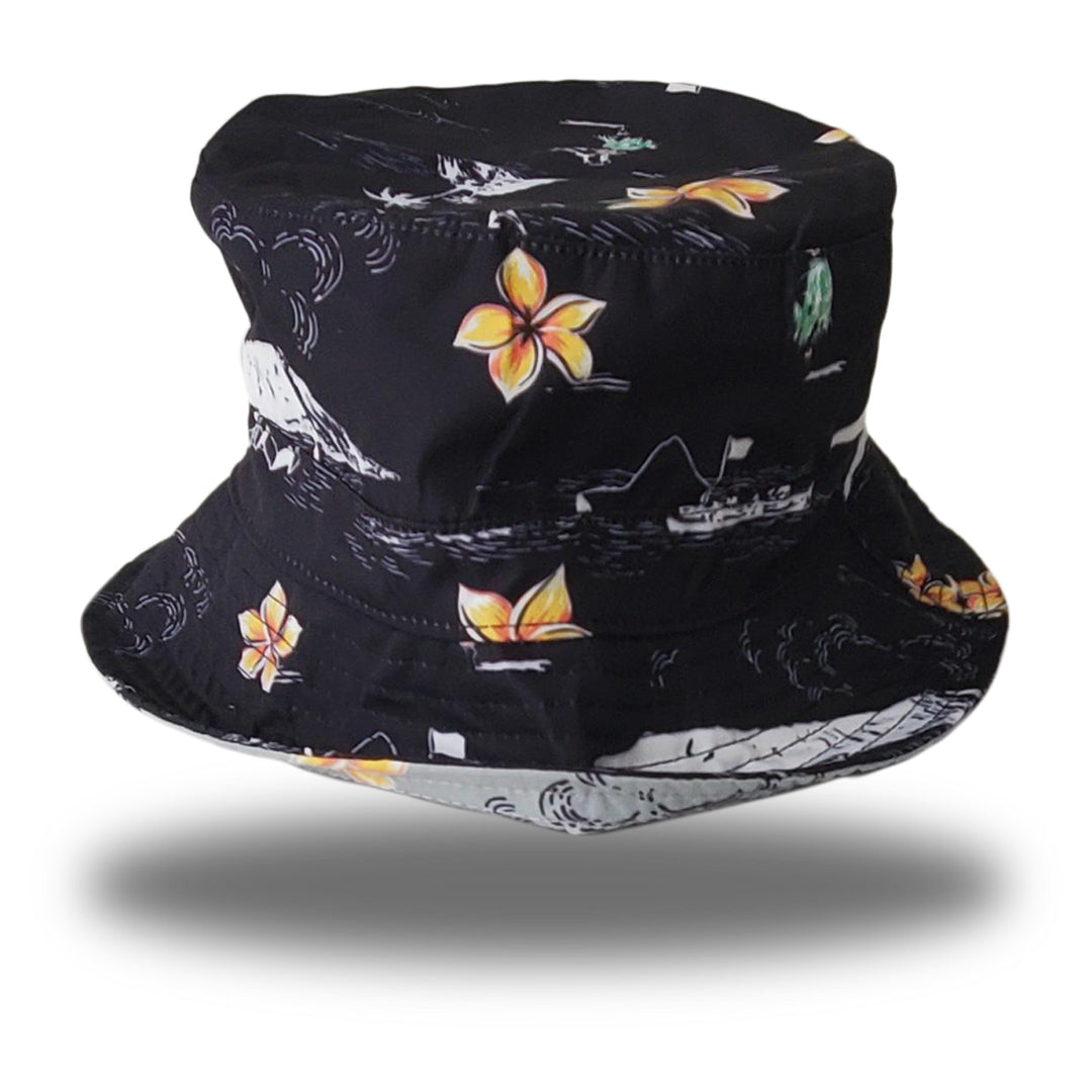 REVERSIBLE BUCKET HAT GRAY/BLACK OGA CLASSIC
