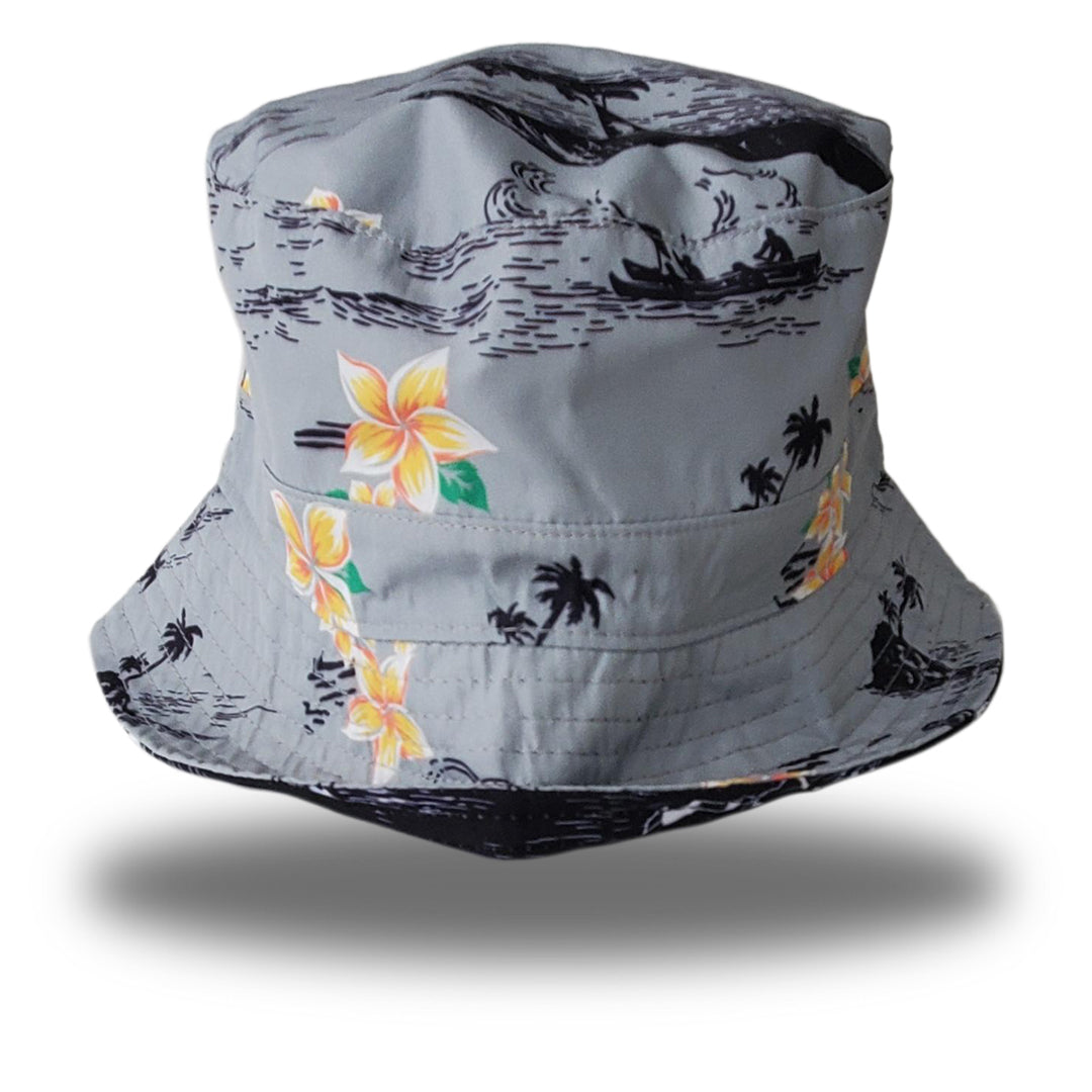 REVERSIBLE BUCKET HAT GRAY/BLACK OGA CLASSIC