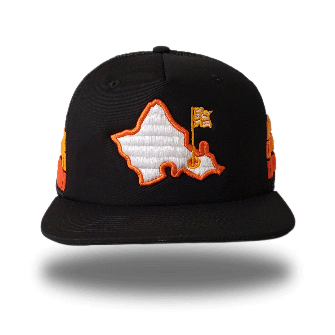 Oahu Golf Apparel - "Inky Stoke" - OGA Trucker Cap