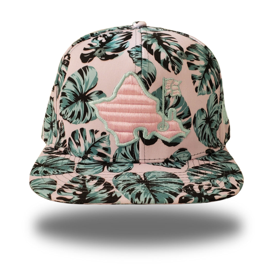 "Shady Monstera" - OGA 6 Panel Snapback Cap